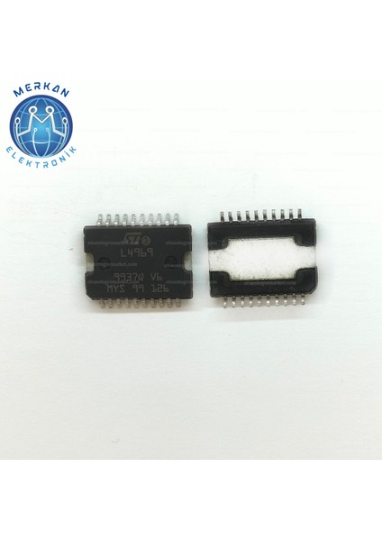 L4969 (Psop-20-Smd) Orijinal Oto Beyin Tamir Entegreleri Merkan Elektronik