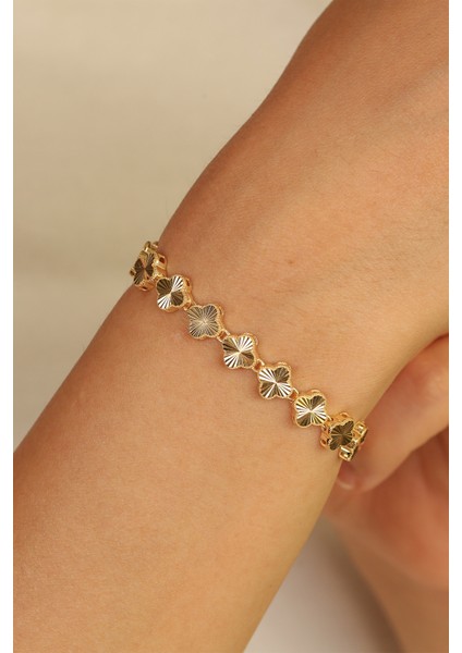 Yoncalar Altın Bileklik CGKBLK0342