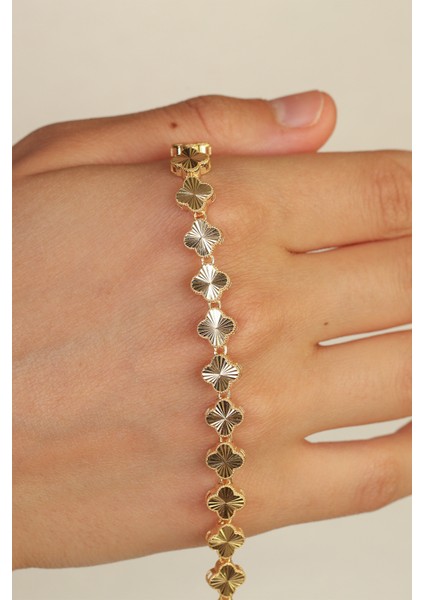 Yoncalar Altın Bileklik CGKBLK0342 fiyatları