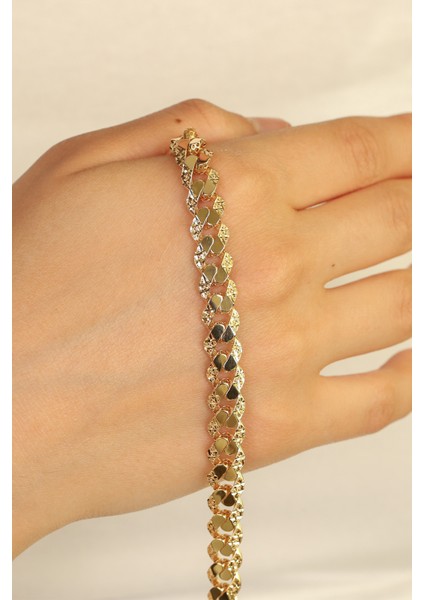 Kalemli Gurmet Altın Bileklik CGKBLK0337 modelleri