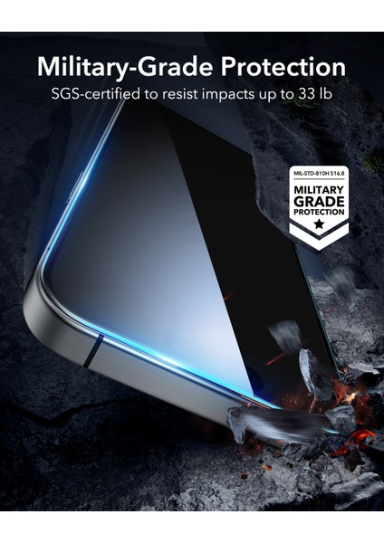 iphone 16 Pro Max Anti-Static Temperli Full Cam Ekran Koruyucu 2 Adet indirimleri