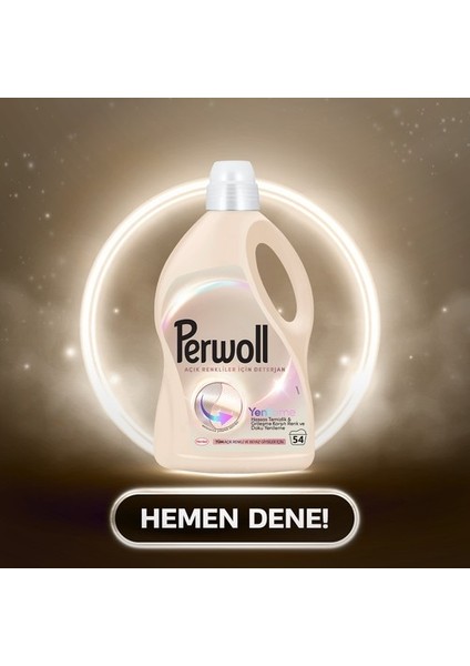 Açık Renkliler İçin Hassas Sıvı Bakım Deterjanı 2.97L (54 Yıkama)