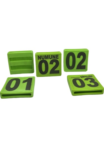 400 Adet Yeşil Büyükbaş ve Küçükbaş Kemer Numaratörü fırsatları