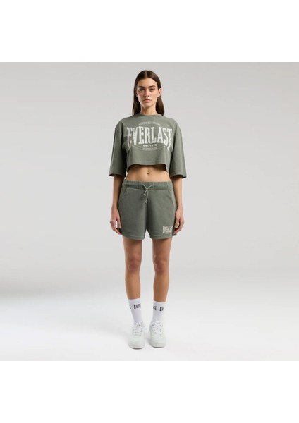 Authentic Boxing Kadın Haki CROP.344