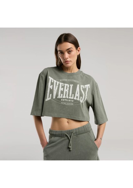 Authentic Boxing Kadın Haki CROP.344 fiyatları