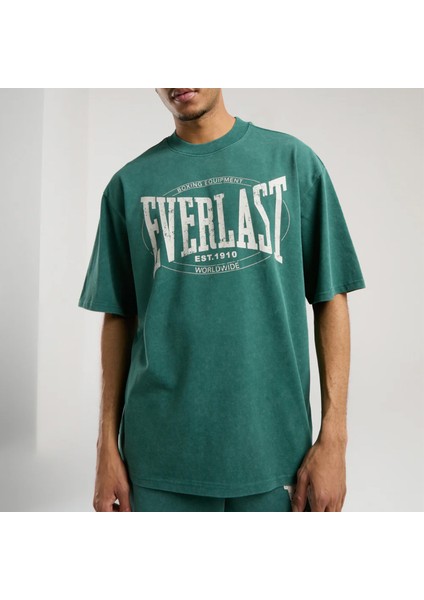 Authentic Boxing Oversize Erkek Yeşil T-SHIRT.153 fiyatları