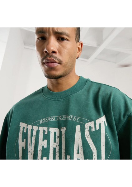 Authentic Boxing Oversize Erkek Yeşil T-SHIRT.153 indirimleri