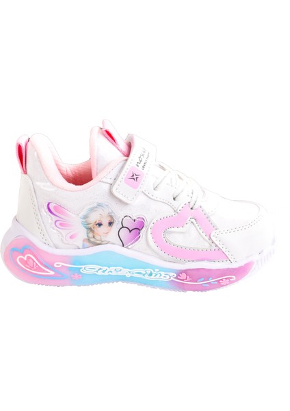 Kız Çocuk Siyah & Pembe Işıklı Spor Ayakkabı Sneakers fiyatları