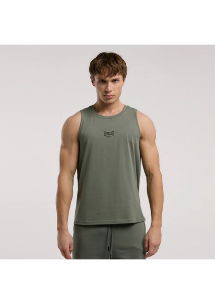 Ever Essentials Regular Erkek Haki T-SHIRT.344