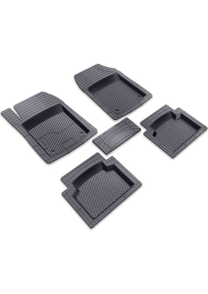 7 mm Bmw 1 Universal New Generation Pro Mat With 5d Pool Beigesi F40 Hb 2020 ile Uyumlu 5d Havuzlu Üniversal Paspas Bej