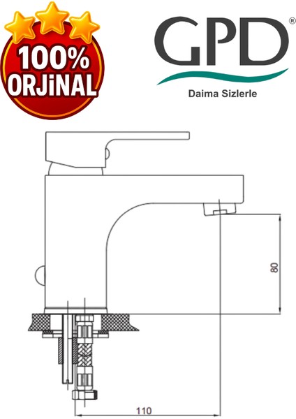 Solus MLB55 Lavabo Bataryası fiyatları
