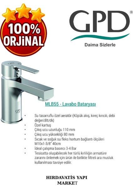 Solus MLB55 Lavabo Bataryası fırsatları