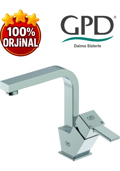 Tulio MTL135 Tek Gövde Lavabo Bataryası