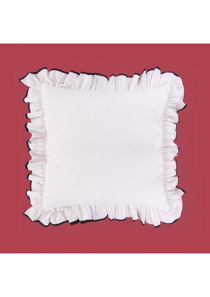 Soft Elegant Kırlent - Beyaz - 40X40 cm fiyatları