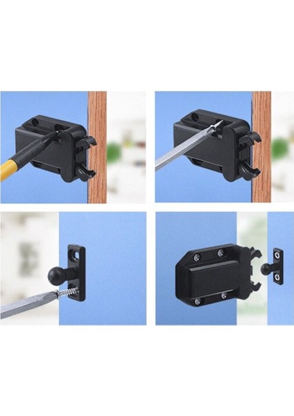 Plastik Yaylı Çıt Çıt, Koyu Kahve Rengi - Beyaz indirimleri