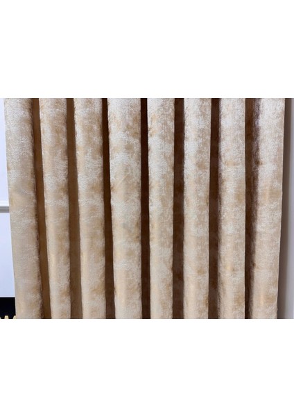 Nivemeshome Istanbul V-401 Gold 1/3 Sık Pileli Fon Perde Apm modelleri