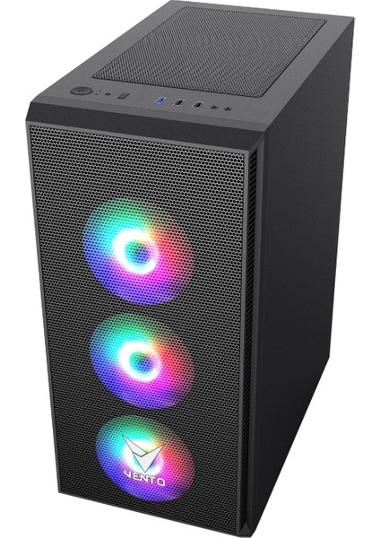 VG07F 650W Fsp 80+ Bronze Tempered Glass Rgb Gaming Kasa modelleri