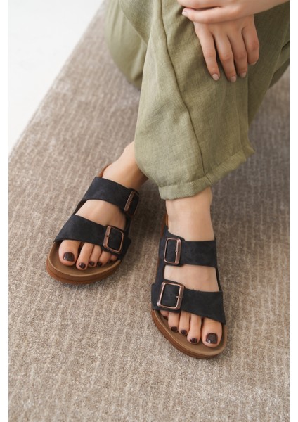 Arizona Günlük Ortopedik Unisex Çift Tokalı Terlik fiyatları
