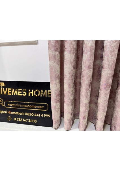 Nivemeshome Istanbul V-1001 1/3 Sık Pileli Fon Perde Apm indirimleri