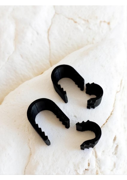 Ayarlanabilir 3D Kablo Tutucu 2'li Set - Petg Malzeme - Büyük ve Küçük Boy indirimleri