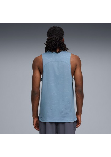 Cloudspun Emboss Tank Erkek Mavi Antrenman Atleti.34 fiyatları