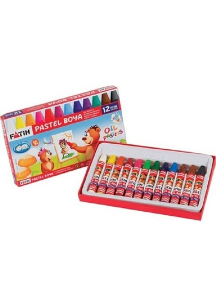 12'li Pastel Boya Seti