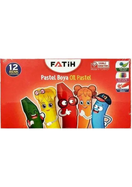 12'li Pastel Boya Seti fiyatları