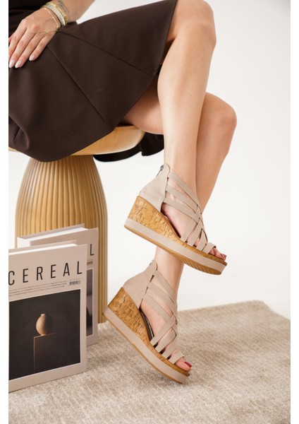 D02000 Günlük Kadın Klasik Dolgu Topuklu Ayakkabı fırsatları