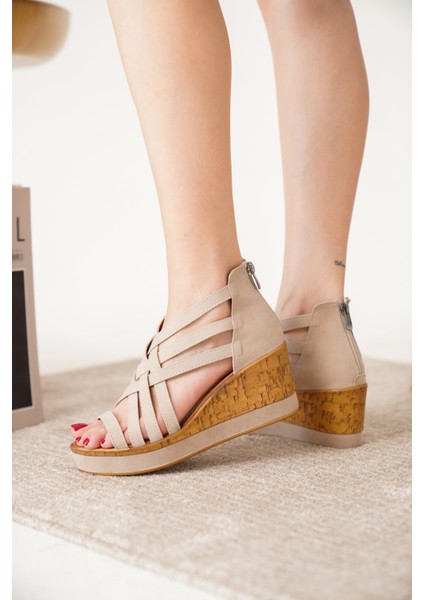 D02000 Günlük Kadın Klasik Dolgu Topuklu Ayakkabı indirimleri