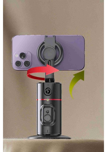 SF200 360 Derece Yapay Zeka Yüz Takipli Tripodlu Selfie Gimbal fırsatları