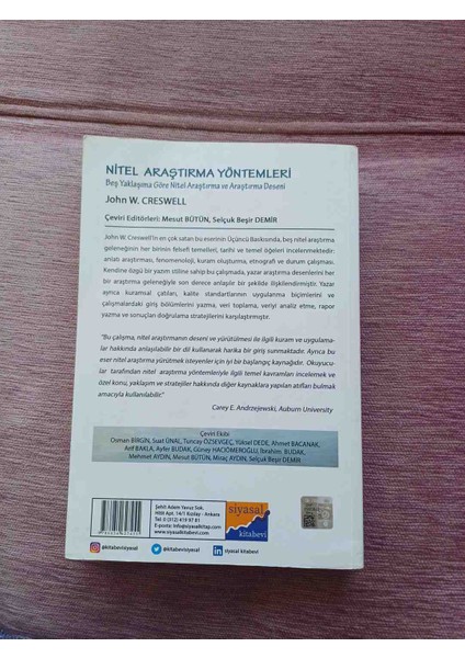 Nıtel Arastırma Yontemlerı John W Creswell fırsatları