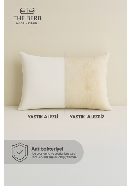 | 2'li Sıvı Geçirmez Yastık Alezi | 50 x 70 | Fermuarlı | Kaz Tüyü Geçirmez indirimleri