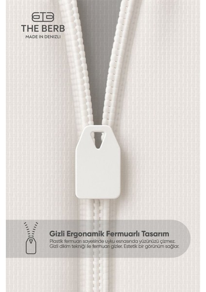 | 2'li Sıvı Geçirmez Yastık Alezi | 50 x 70 | Fermuarlı | Kaz Tüyü Geçirmez