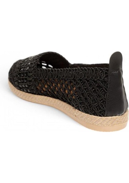 Sprs 03180 Kadın Örgü Detaylı Günlük Babet modelleri