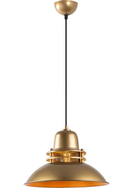 Candela Tekli Sarkıt Aydınlatma Metal Sıvama, Ev, Ofis, Cafe, Restoran Avizeleri, E27 Duy