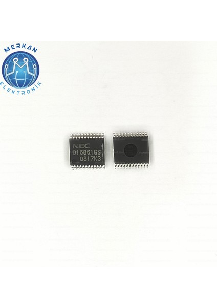 D16861GS (Ssop-24-Smd) Orijinal Oto Beyin Tamir Entegreleri Merkan Elektronik