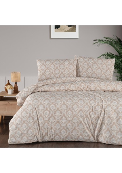 Çift Kişilik Pamuklu Nevresim Seti 200X220 Nevresim ve 2 Adet 50X70 Yastık Kılıfı fırsatları