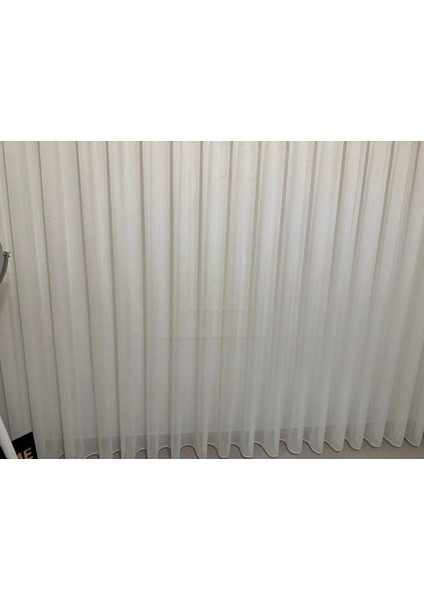 Nivemeshome Keten Tül Eymes Sezer Çöl Tasarım 1/3 Sık Pileli Tül Perde Apm modelleri