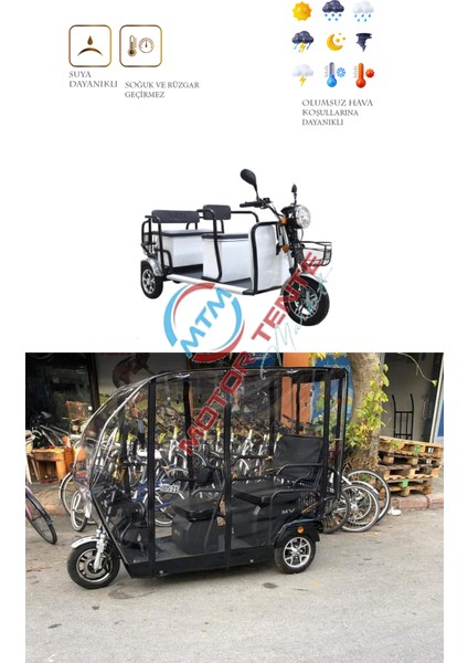 Volta Vm5 Üç Tekerli Motor Brandası