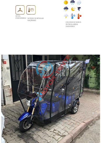 Volta Vm5 Üç Tekerli Motor Brandası modelleri