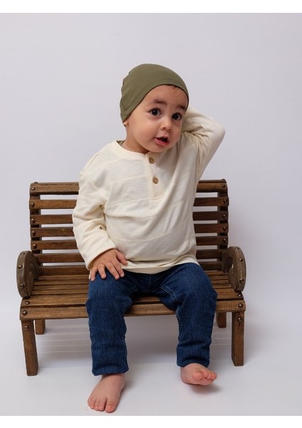 Bebek & Çocuk Pamuk Bere 4'lü Set Yumuşak ve Hassas %100 Pamuk fırsatları