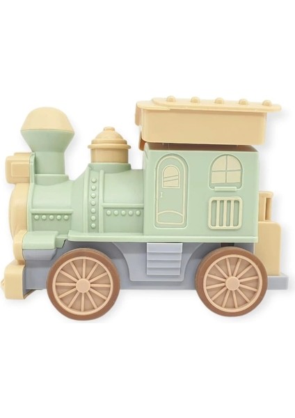 Oyuncak Tren Işıklı Sesli Bas Gitsin 14CM - Yeşil - 8068A fiyatları