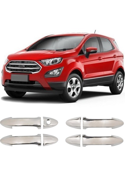 Ford Ecosport Uyumlu 2017 ve Üzeri Krom Kapı Kolu 4 Kapı Paslanmaz Çelik fiyatları