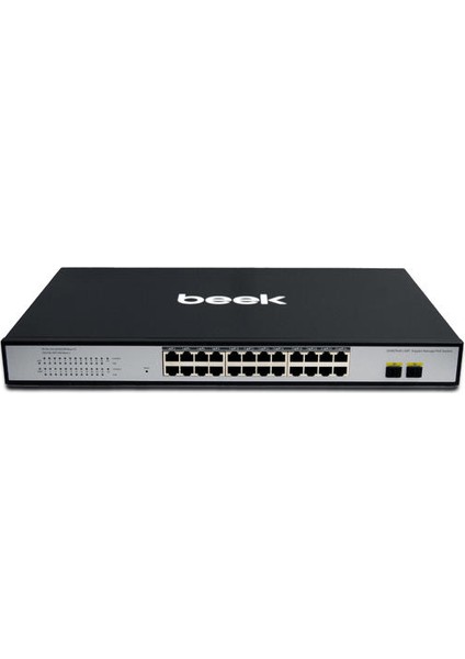BN-GS-2242PSW 24 Port Gigabit Poe+ 2 Port Sfp 300WATT L2 Web Smart Poe Switch