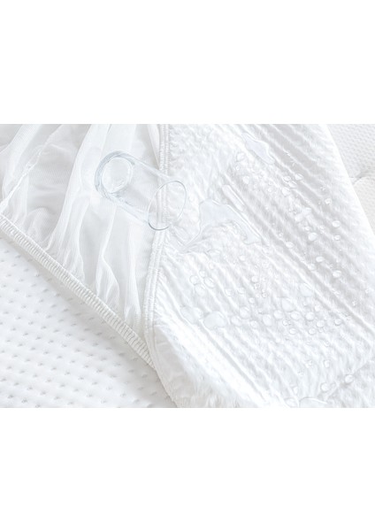 Clarte Sıvı Geçirmez Fitted King Size Yatak Alezi - Beyaz modelleri