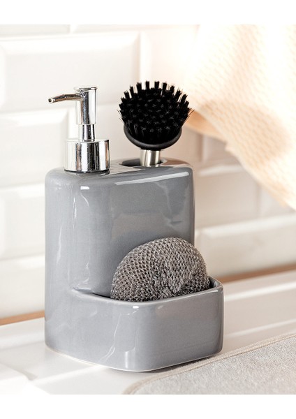 Andre Fırçalı Sıvı Sabunluk