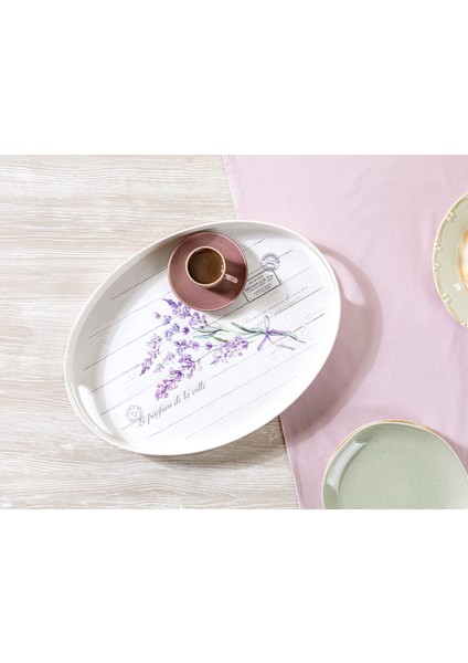 Lavander Oval Tepsi fiyatları