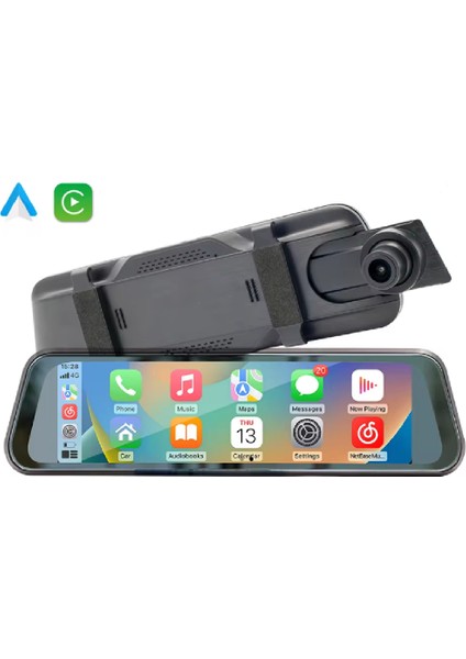 RV-İ990 Dikiz Ayna Kablosuz Carplay/android Auto Dvr Multimedya ve Araç Kamera Sistemi fiyatları