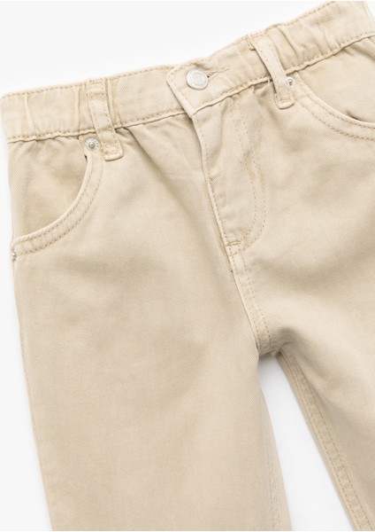 Rahat Kesim Cep Detaylı Pamuklu Pantolon modelleri