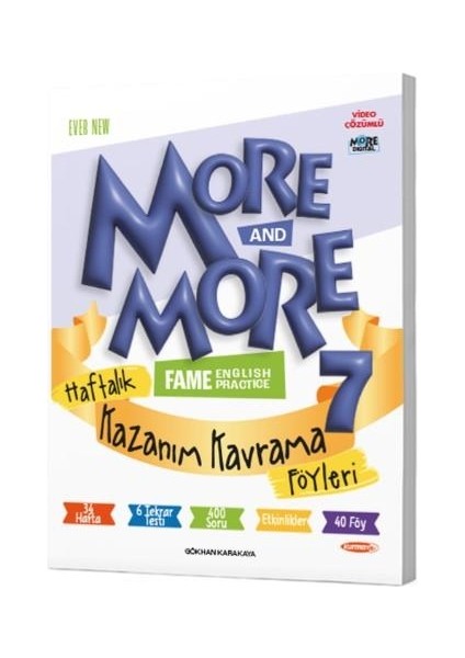 Kurmay Elt 7.sınıf More More Haftalık Kazanım Kavrama Föyleri